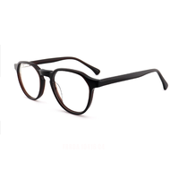 Nouvelles lunettes de vue pour femmes, monture ronde en acétate, style rétro classique, tendance, avec impression de diamants