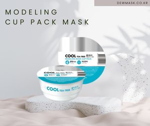 Masque facial en poudre coréen Modeling Cup Pack avec collagène et rétinol pour hydrater, éclaircir et apaiser la peau, adapté à tous les types de peau - Product Image 2