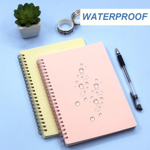 Cuaderno encuadernado en espiral A5/B5 con impresión de logotipo personalizado Bloc de notas de escritura de papel de cuadrícula forrado para oficina o escuela OEM al por mayor - Product Image 4