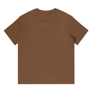 Heavy <b>Weight</b> 100% Cotton Knitted Oversized T-Shirt <b>Blank</b> Streetwear O-Neck Short Sleeve Custom Print Anti-Pilling for Men - Product Image 5