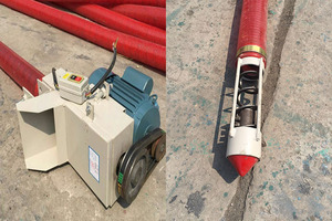 Nouvelle machine de transport flexible à vis sans fin avec pompe à vide pour céréales, dotée d'un moteur, haute productivité, longueur de transport de 10 m - Product Image 2