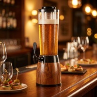 Tour à bière de table en plastique de 3 litres avec logo personnalisé – Offre spéciale