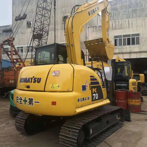 Excavatrice utilisée KOMATSU PC70-8 des prix bon marché excellente représentation Excavatrice utilisée KOMATSU à vendre - Product Image 1