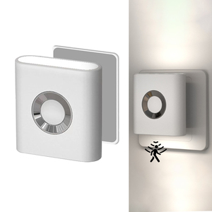 Có Thể Sạc Lại Thanh Trên Tủ Quần Áo Ánh Sáng Cho Ánh Sáng Ban Đêm Trong Nhà Trắng Ánh Sáng Ban Đêm Với Hoàng Hôn Để Bình Minh Cảm Biến Không Dây <span class=keywords><strong>LED</strong></span> Tủ Ánh Sáng - Product Image 1