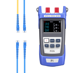 Medidor de Potencia con Logotipo Personalizado P1 <span class=keywords><strong>TDR</strong></span> OPM FTTH FC Multi-Interfaz, Medición de Pérdida por Fallo de Luz con Detector InGaAs, Resolución de 0.1dB - Product Image 1