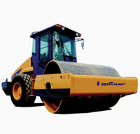 Nouveau Compacteur de Sol à Tambour Unique 20t Rouleau Compresseur Routier CLG6120E avec Moteur Puissant à Vendre