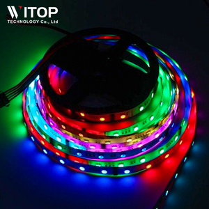 Địa chỉ kỹ thuật số DMX512 RGB <span class=keywords><strong>LED</strong></span> Băng ucs512 IC <span class=keywords><strong>DMX</strong></span> đầy đủ màu sắc 5050 <span class=keywords><strong>LED</strong></span> <span class=keywords><strong>Strip</strong></span> chiếu sáng - Product Image 5