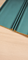 Revêtement mural WPC co-extrudé de haute qualité, étanche, en composite bois-plastique, panneau rainuré pour chambre, entrepôt, hôtel