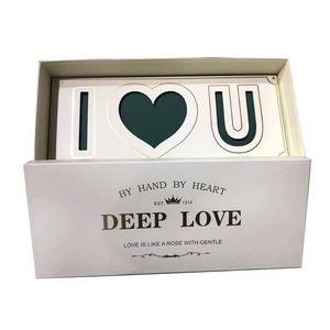 Gift Box Square Feature Recyclable Custom Logo Luxury Gift Box Rose Flowers Packaging Box Super Big Birthday Square Surprise Flower Gift Box