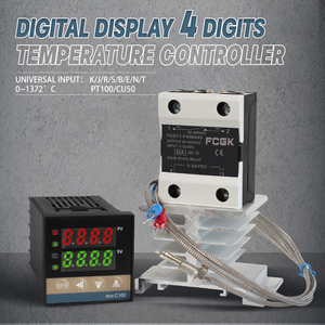 Controlador de Temperatura PID Tipo Rex-C100, Precio al por Mayor, Soporte OEM Personalizado - Product Image 4