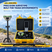 FOIF A60 Pro GNSS Receptor GPS RTK con 1408 Canales Conexión GNSS CORS de red múltiple para IMU 60 ° Inclinación de topografía