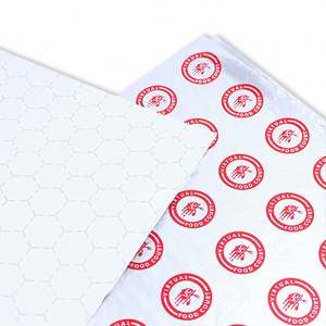 Emballage pour hamburger isolé pour la restauration rapide, papier d'aluminium imprimé résistant à la graisse - Product Image 5