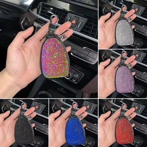 <span class=keywords><strong>Porte</strong></span>-clés de voiture universel en diamant mallette de rangement <span class=keywords><strong>porte</strong></span>-clés en cristal de luxe sac à main portefeuille pour <span class=keywords><strong>BMW</strong></span> Lada Benz <span class=keywords><strong>porte</strong></span>-clés - Product Image 5