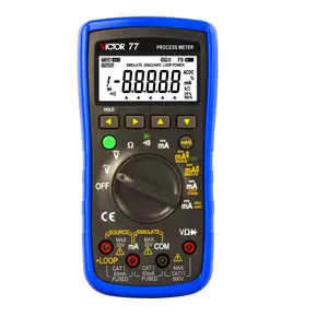 VICTOR 77 20mA Signal Output 24V Victor 77 Process Meter 2 In 1 Digital Multimeter