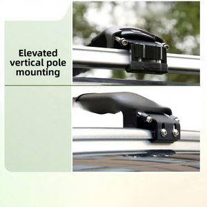 Barres transversales de toit en alliage d'aluminium épaissi de type Vise pour <span class=keywords><strong>porte</strong></span>-bagages universel - Product Image 4