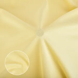 Popular Selling Textile Fabrics UV Resistant Athlete Sportswear Shirt Light Yellow Color 100% Polyester Mesh Knitting Fabric