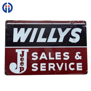 Custom Metal Tin Signs Garage Wall Decoration Vintage Metal Poster Car Motorcycle Power Tools Retro Metal Stickers Outdoor Signs