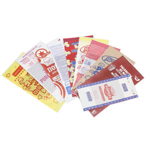 Bolsas de Papel Impresas Desechables Personalizadas de Fábrica, Bolsas para Palomitas de Maíz para <span class=keywords><strong>Microondas</strong></span>, Bolsas de Embalaje para Palomitas de Maíz - Product Image 5