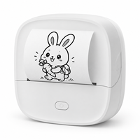 Imprimante d'étiquettes de poche B23 Mini Bluetooth 203 DPI, imprimante thermique sans encre pour journaux, notes d'étude, étiquettes DIY, charge USB C