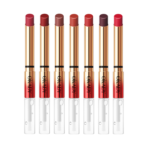 <span class=keywords><strong>Rouge</strong></span> à lèvres mat satiné nourrissant, longue tenue, radieux, époustouflant et luxueux pour le maquillage de beauté - Product Image 1