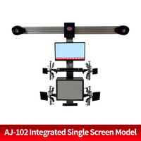 Máquina de Alineación 3D 4WD de Alta Precisión con Sistema de Elevación, Actualización de Software Gratuita, para Talleres de Neumáticos y Reparación de Automóviles