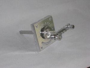 AHU sử dụng Kích thước bên trong tùy chỉnh 600*500mm Nhôm Điều khiển bằng tay VCD điều khiển âm lượng không khí được sử dụng cho bộ phận xử lý không khí - Product Image 2