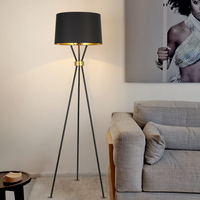 Nordique nouveau Design européen lampadaire trépied luxe salon chevet créatif Led coin lampadaire