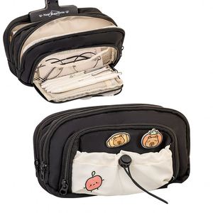 Estuche de Gran Capacidad de Calidad, Estuche Escolar Portátil y Bonito para Niños, Caja de Lona con Cierre, Bolsas de Lápices Multicolores para Venta al por Mayor - Product Image 1
