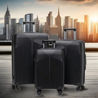 Soldes Exceptionnelles : Ensemble de Bagages de Voyage de Luxe en PP avec Serrure à Combinaison, Valises Cabine en Polyester – Vente en Gros Chine