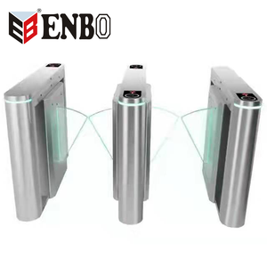 Sinh Trắc Học An Ninh Kiểm Soát Truy Cập Hệ Thống Cho Trường Học Thư Viện Flap Rào cản Cổng Swing Turnstile Với Khuôn Mặt Vân Tay RFID Máy Quét - Product Image 2