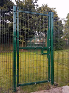 Paneles de malla de alambre soldado galvanizado de hierro de acero de esgrima <span class=keywords><strong>Hercules</strong></span> fácil de montar de China puertas de seguridad de cerdo casas agujeros cuadrados - Product Image 4