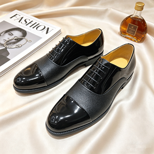 <span class=keywords><strong>Scarpe</strong></span> Oxford da Uomo in Pelle Verniciata Nera Lucida Pronte <span class=keywords><strong>per</strong></span> la Spedizione, Eleganti <span class=keywords><strong>per</strong></span> <span class=keywords><strong>Smoking</strong></span>, Matrimoni, Ufficio - Novità 2026 - Product Image 5
