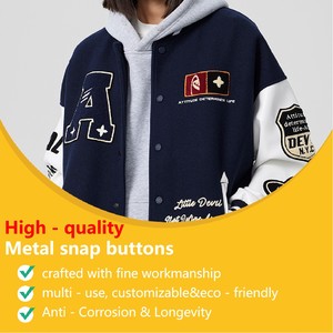 Hot-Bán Bình Thường Cao Bồi Đồng Brass Tùy Chỉnh Màu Sắc Kích Thước Thời Trang Nhìn Đồng Jeans Áo Khoác Nút <span class=keywords><strong>Snap</strong></span> Nút - Product Image 2