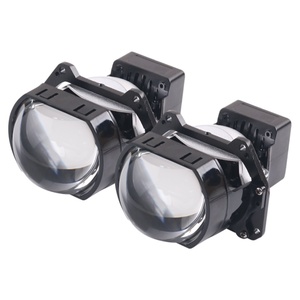 Sanvi Car 58w 5500k Universal Installation square matrix Auto 3 Inch Led Projector Lens Headlight - Product Image 1