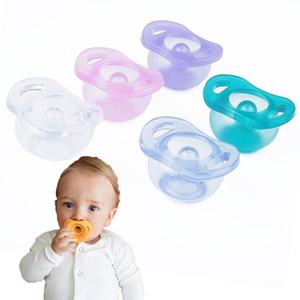 Sucette d'alimentation en silicone sans BPA en gros, personnalisable, pour nouveau-né, tétine douce pour bébé et nourrisson - Product Image 1