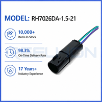 Connecteur Étanche Automobile 7026DA-1.5-21 Auto Connect à 2 Broches pour Faisceau de Câbles Électriques, Boîtier Scellé