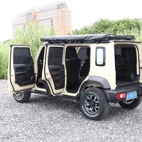 Parasol Lateral de Lujo para Ventana de Coche, Transpirable, con Protección Solar y Reducción de Reflejos para Suzuki Jimny de 5 Puertas, Accesorios