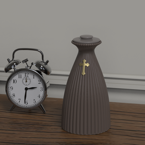 Urne <span class=keywords><strong>funéraire</strong></span> <span class=keywords><strong>en</strong></span> <span class=keywords><strong>céramique</strong></span> religieuse personnalisée <span class=keywords><strong>en</strong></span> gros, contenant pour cendres funéraires avec <span class=keywords><strong>croix</strong></span> pour cendres humaines adultes, urne commémorative souvenir - Product Image 5