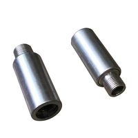 Conector de Compresión para Cable Coaxial RG6 de Cuádruple Blindaje, Adaptador Metálico Roscado RG6 Quad para Redes de Banda Ancha CATV