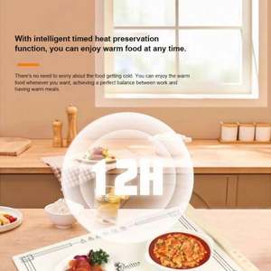 ถาดอุ่นอาหารซิลิโคนพับได้รุ่นใหม่ปี 2024 ถาดอุ่นอาหารไฟฟ้าซิลิโคน ถาดอุ่นอาหารไฟฟ้า ปรับอุณหภูมิได้ - Product Image 3