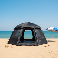 Nouvelle tente de camping gonflable double couche en coton quatre saisons, modèle DYI-052 de la marque DY, très populaire, avec deux chambres, type abri-cabane.