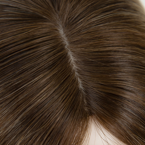 ท็อปเปอร์ผมแท้แบบไหม รุ่นยอดนิยมปี 2026 สำหรับผู้หญิง ผมบริสุทธิ์ 100% แบบมองไม่เห็น  จัดเรียงเกล็ดผมอย่างเป็นระเบียบ  นำเข้าจากยุโรป - Product Image 6