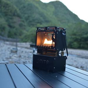 Lampe à pétrole d'extérieur en métal avec logo personnalisé pour la vente en gros – Lanterne à huile d'ambiance - Product Image 2