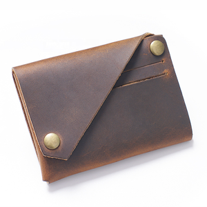Tarjetero Minimalista Delgado, Monedero de Cuero Genuino para Hombre y Mujer - Product Image 6