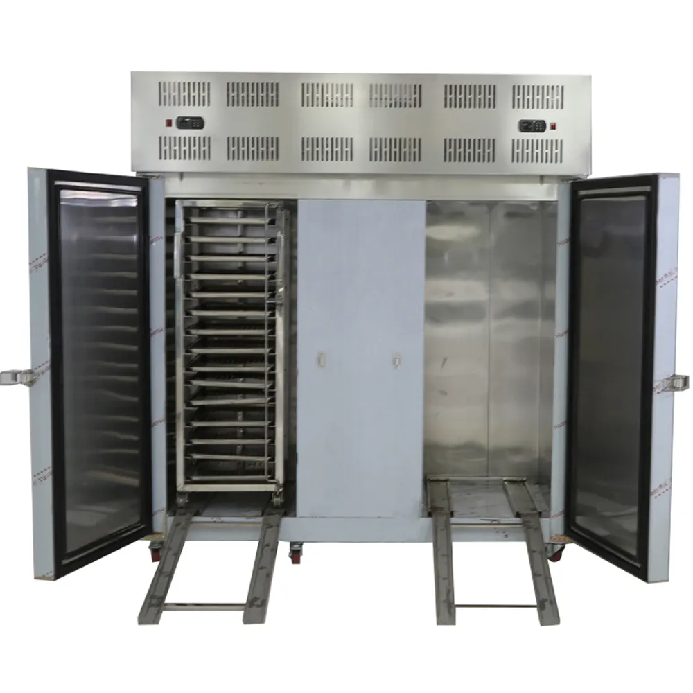 Máquina de congelación rápida de placas IQF, Descarga Industrial