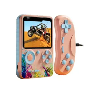 Pemutar Game genggam saku Mini 2024, dengan Game portabel, pemutar Game klasik untuk hadiah anak-anak