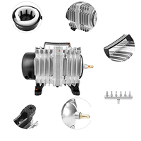 Pompe à air pour aquarium QihangRAS, prix usine, aluminium, 20W, 220V/50Hz, écologique, pour mini bassin à koïs, vente en gros