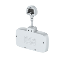 LDNIOSC2413 USB電話充電器付き電源ソケット電源タップ2500Wユニバーサルコンセント延長電気ソケット