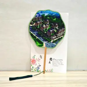 Portable Wood Wooden Engrave Logo Carved Guest Giveaway Favous Favors Royal Bamboo Hand Fan