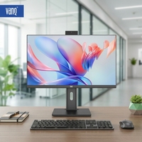 Computadora Todo en Uno VANQ con Pantalla IPS de 23.8'', Intel Core I7 de Cuatro Núcleos, 16GB de RAM, 512GB SSD, Windows 11 Pro, FHD, con Mouse y Teclado